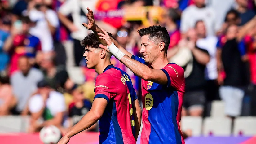 How did Barcelona maintain their La Liga lead